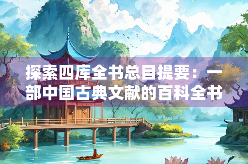 探索四库全书总目提要：一部中国古典文献的百科全书