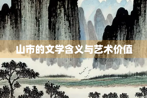 山市的文学含义与艺术价值