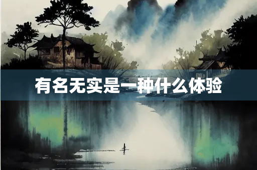 有名无实是一种什么体验