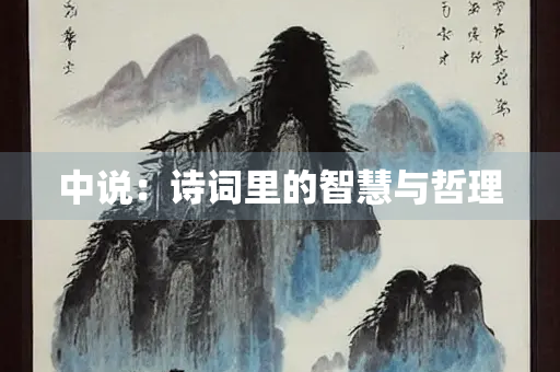 中说：诗词里的智慧与哲理