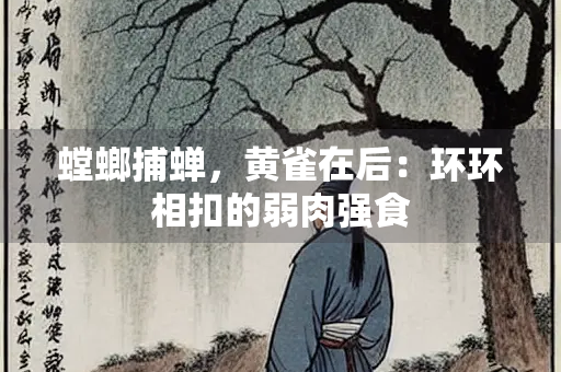 螳螂捕蝉，黄雀在后：环环相扣的弱肉强食