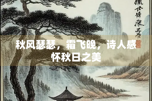 秋风瑟瑟，霜飞晚，诗人感怀秋日之美
