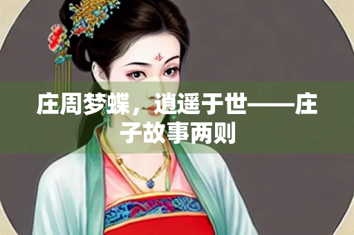 庄周梦蝶，逍遥于世——庄子故事两则