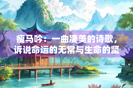 瘦马吟：一曲凄美的诗歌，诉说命运的无常与生命的坚强