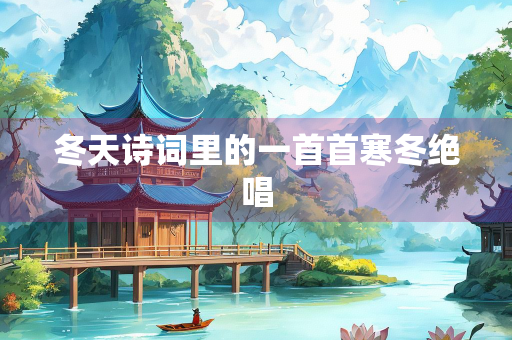 冬天诗词里的一首首寒冬绝唱
