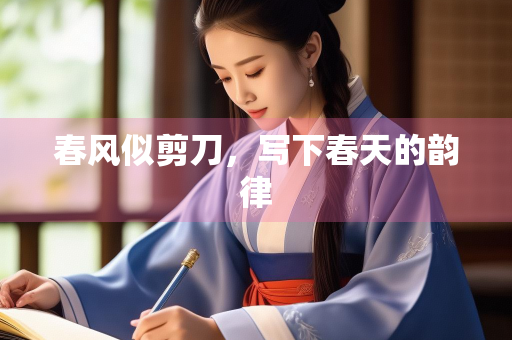 春风似剪刀，写下春天的韵律