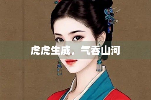 虎虎生威，气吞山河
