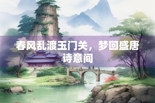 春风乱渡玉门关，梦回盛唐诗意间