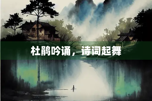杜鹃吟诵，诗词起舞