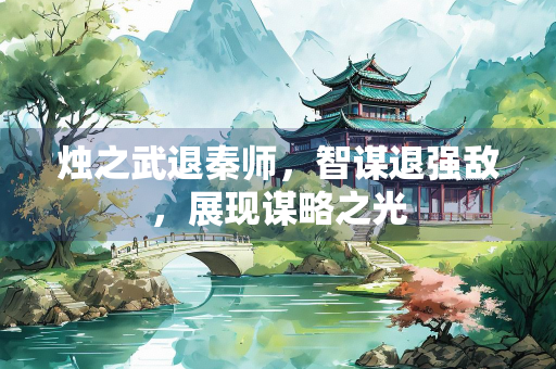 烛之武退秦师，智谋退强敌，展现谋略之光