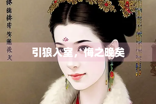 引狼入室，悔之晚矣
