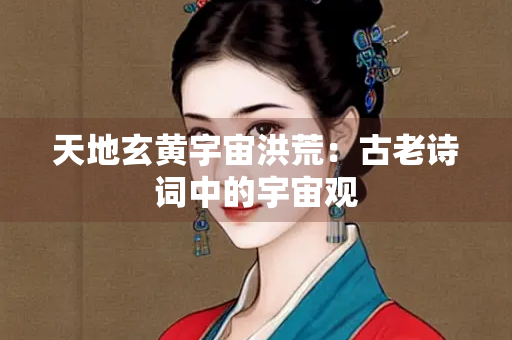 天地玄黄宇宙洪荒：古老诗词中的宇宙观