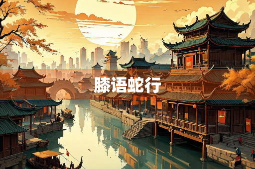膝语蛇行