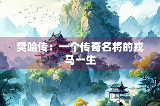 樊哙传：一个传奇名将的戎马一生