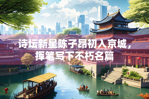 诗坛新星陈子昂初入京城，挥笔写下不朽名篇