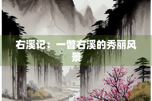 右溪记：一瞥右溪的秀丽风景