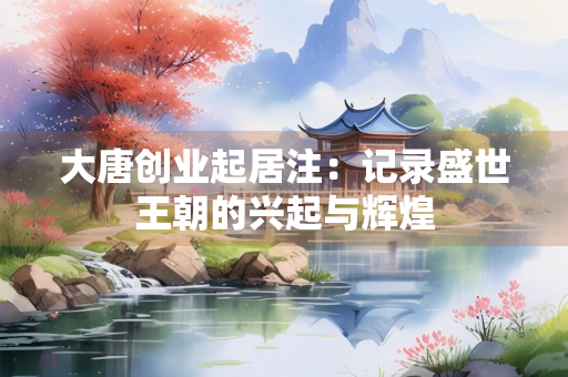 大唐创业起居注：记录盛世王朝的兴起与辉煌