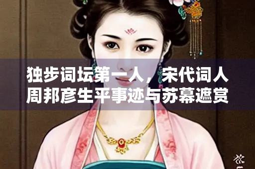 独步词坛第一人，宋代词人周邦彦生平事迹与苏幕遮赏析