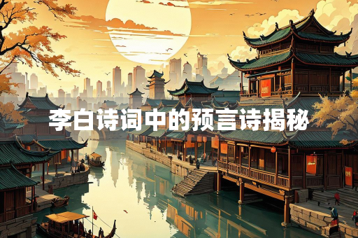 李白诗词中的预言诗揭秘