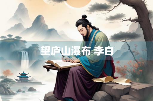 望庐山瀑布 李白