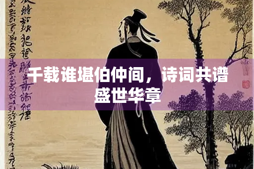 千载谁堪伯仲间，诗词共谱盛世华章