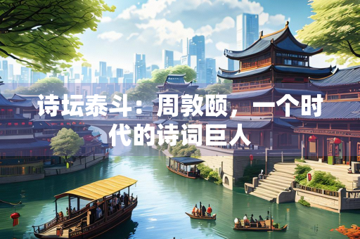 诗坛泰斗：周敦颐，一个时代的诗词巨人