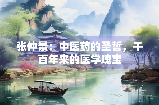 张仲景：中医药的圣哲，千百年来的医学瑰宝