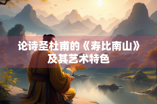论诗圣杜甫的《寿比南山》及其艺术特色