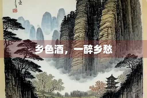 乡色酒，一醉乡愁