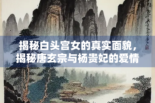 揭秘白头宫女的真实面貌，揭秘唐玄宗与杨贵妃的爱情故事