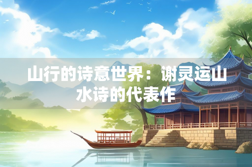 山行的诗意世界：谢灵运山水诗的代表作