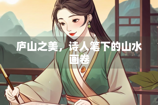 庐山之美，诗人笔下的山水画卷