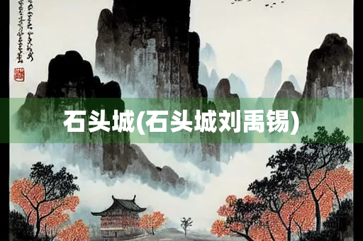 石头城(石头城刘禹锡)