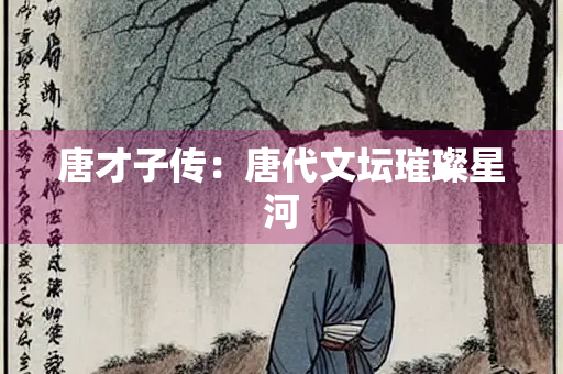 唐才子传：唐代文坛璀璨星河