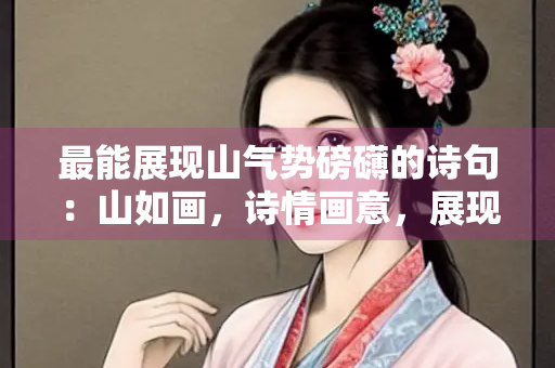 最能展现山气势磅礴的诗句：山如画，诗情画意，展现山之大气磅礴