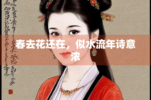 春去花还在，似水流年诗意浓