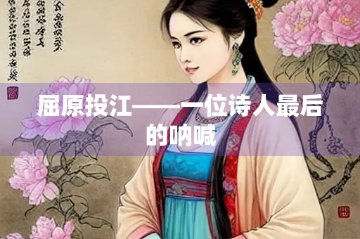 屈原投江——一位诗人最后的呐喊