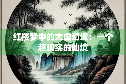 红楼梦中的太虚幻境：一个超现实的仙境
