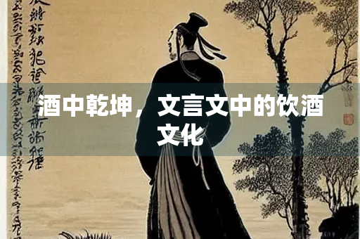 酒中乾坤，文言文中的饮酒文化