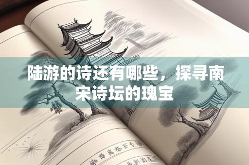 陆游的诗还有哪些，探寻南宋诗坛的瑰宝