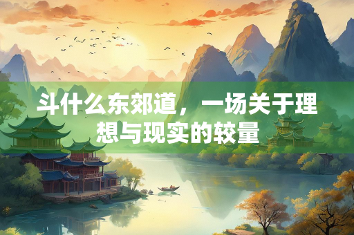 斗什么东郊道，一场关于理想与现实的较量