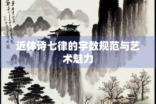 近体诗七律的字数规范与艺术魅力