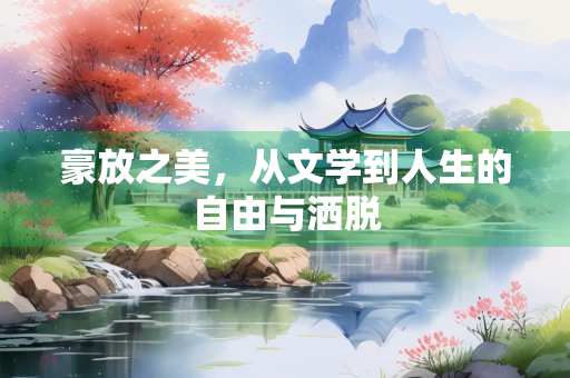 豪放之美，从文学到人生的自由与洒脱