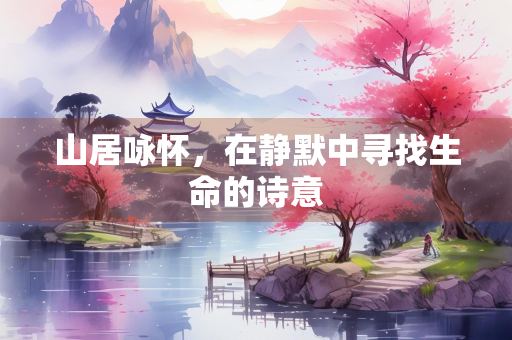 山居咏怀，在静默中寻找生命的诗意