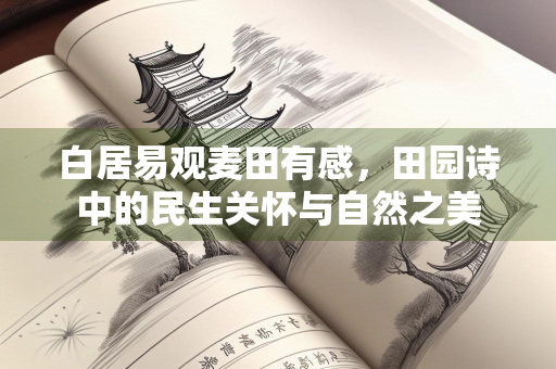 白居易观麦田有感，田园诗中的民生关怀与自然之美