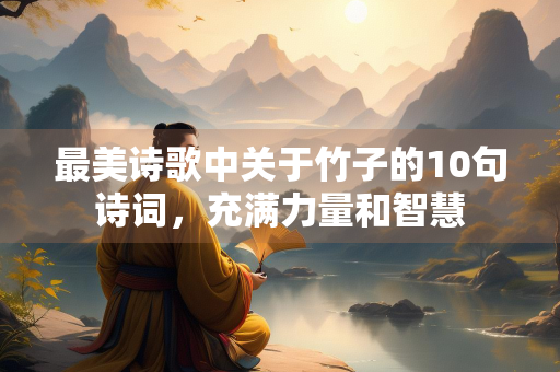 最美诗歌中关于竹子的10句诗词，充满力量和智慧