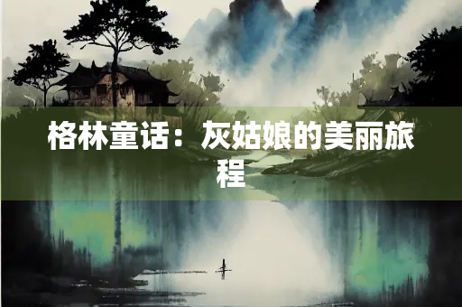 格林童话：灰姑娘的美丽旅程
