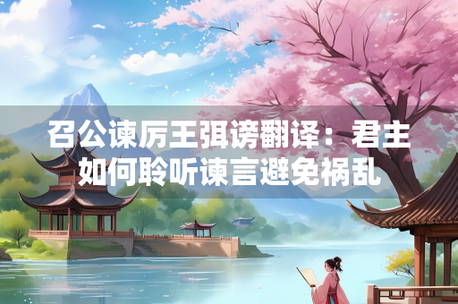 召公谏厉王弭谤翻译：君主如何聆听谏言避免祸乱