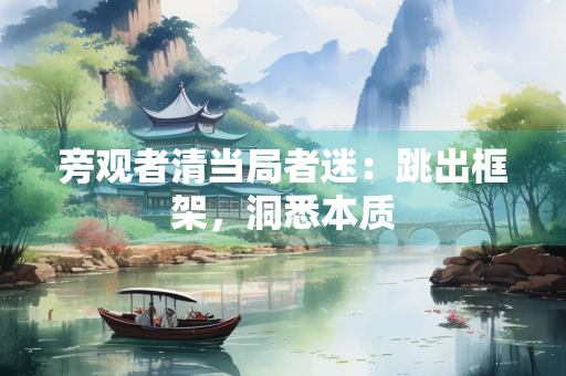旁观者清当局者迷：跳出框架，洞悉本质