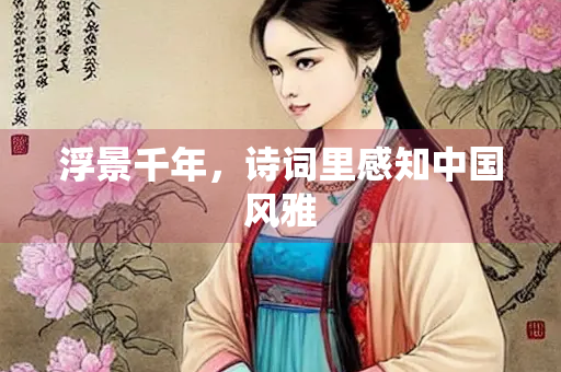 浮景千年，诗词里感知中国风雅